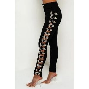 Akira Western Buckle Jeans NWOT